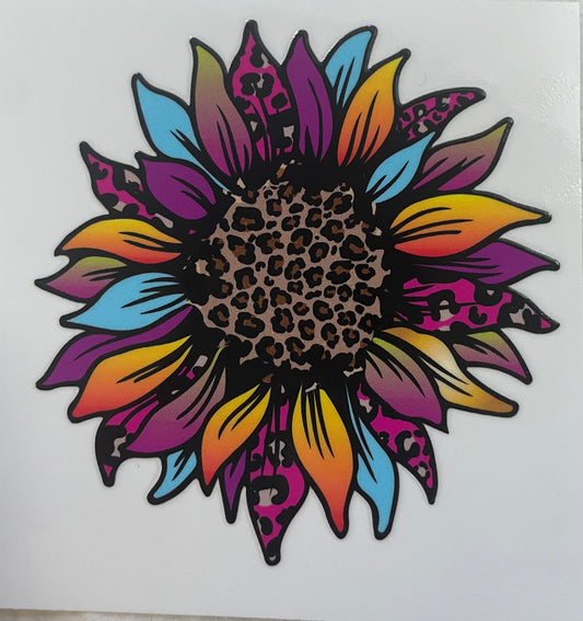 Sunflower UVDTF