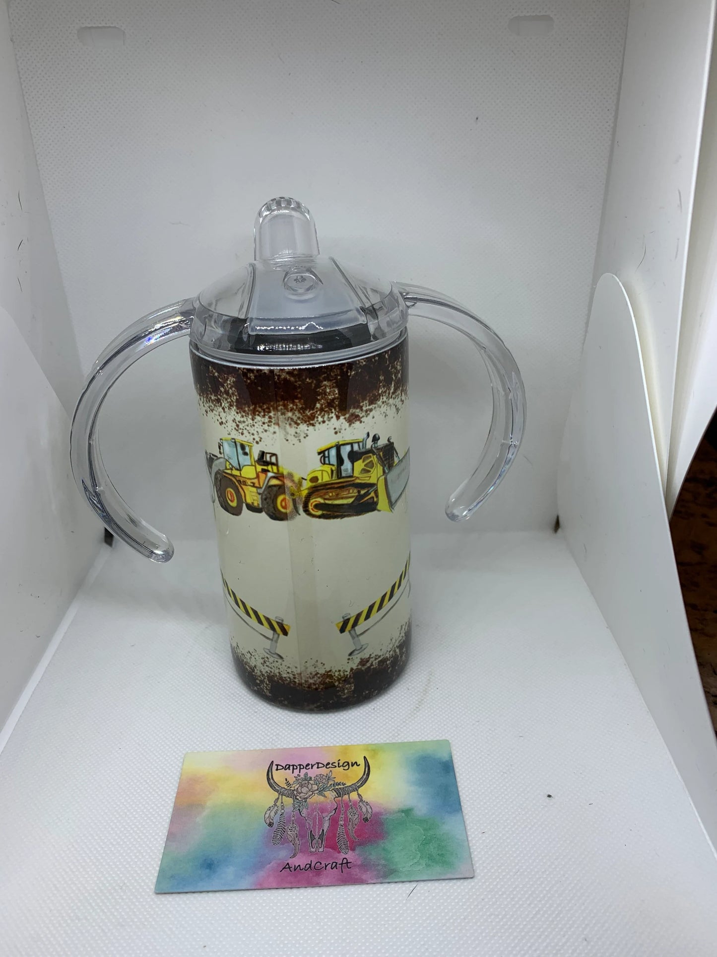 12 oz - Excavator Kids Cup